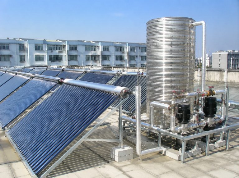 丰城商用大容量真空管太阳能热水系统